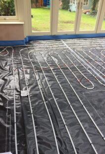 Leamington Spa Underfloor Heating Project Pipes3