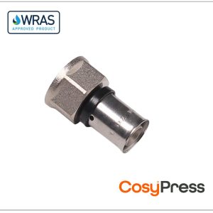 CosyPress U-Profile Female Straight Union / Coupling